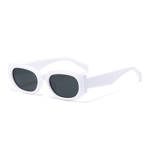 Jamie L1825 Plastic <b>Frame</b> Sunglasses Black Quadrilateral Small <b>Frame</b> UV400 Protection Unisex Street Style - Product Image 4