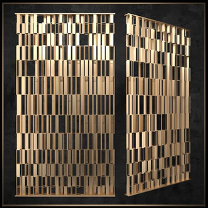 Tấm Ốp Tường 3D Bằng Thép Không Gỉ Màu Vàng Hồng Nội Thất Nền Kim Loại Giá Rẻ Kiến Trúc Trang Trí - Product Image 3