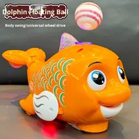 Jouets interactifs amusants pour enfants Bechotoy, jouets de poisson électriques mignons avec lumière et musique