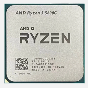 สำหรับ <span class=keywords><strong>AMD</strong></span> <span class=keywords><strong>Ryzen</strong></span> <span class=keywords><strong>5</strong></span> <span class=keywords><strong>5600G</strong></span> ซีพียูเดสก์ท็อป APU โปรเซสเซอร์ R5 ซ็อกเก็ต AM4 6-คอร์ - Product Image 1