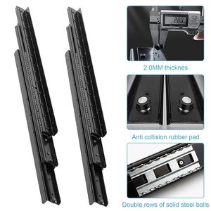 Mở Rộng Đầy Đủ Bóng Mang Ngăn Kéo Trượt Cầu Thang Ẩn Cơ Sở Tủ Theo Dõi Cầu Thang Dưới Nhiệm Vụ Nặng Nề Cho Tủ Im Lặng Ngăn Kéo - Product Image 6