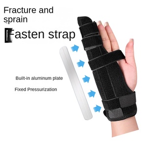 Attelle pour doigt de boxeur - Soutient le petit doigt, l'anneau, les métacarpes intermédiaires et les articulations - Attelle de main réglable droite <span class=keywords><strong>ou</strong></span> gauche - Product Image 5