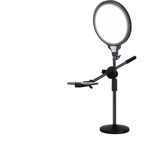 26cm <strong>14inch</strong> <strong>LED</strong> Bi-Color <strong>Ring</strong> <strong>Light</strong> 3500K-6100K With Stand and Phone Holder for Selfie and Video Streaming for Photography - Product Image 6