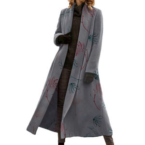 Cardigan extra-long pour femme, trench-coat décontracté, tendance - Product Image 3