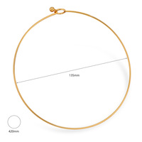 Collier ras du cou en acier inoxydable, collier classique et polyvalent, bijoux de fiançailles à porter au quotidien pour femmes
