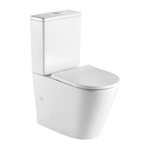 Kamoboc ฝาชักโครกไร้ขอบ, KLEA-T นิ่มนิ่มไร้ขอบห้องน้ำดีไซน์ทันสมัย - Product Image 2