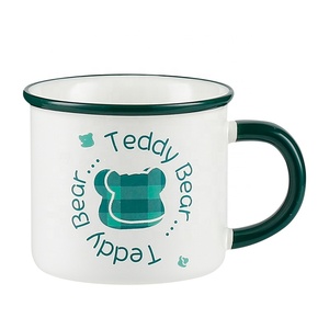 Vente chaude tasse en céramique <span class=keywords><strong>pas</strong></span> <span class=keywords><strong>cher</strong></span> prix tasses à café à la main petit déjeuner tasse pour les enfants - Product Image 2