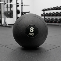 Support personnalisé pour balles de médecine avec logo, en PVC jaune, pour entraînement de fitness, gym, exercice, musculation, balles de médecine en caoutchouc