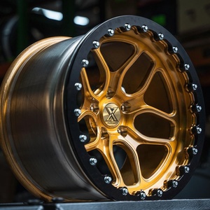 XJ CNC Custom Forged <strong>Beadlock</strong> Drag <strong>Wheels</strong> 15 17 18 20 Inch 5x130 5x120 Rims Concave Deep Dish Sport Car Rims for R35 Nissan GT-R - Product Image 1