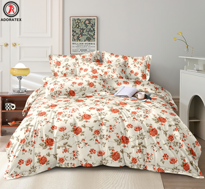 Juego de Sábanas de Calidad Superior con MOQ Bajo, Incluye Dos Fundas de Almohada, Juego de Sábanas para 4 Estaciones, Clima Tropical, para el Hogar - Product Image 6