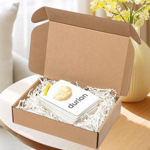 B693 Nâu các tông sóng gửi thư hộp kinh doanh nhỏ Kraft vừa văn học bưu phẩm bao bì Nguồn cung cấp hộp từ Trung Quốc - Product Image 5