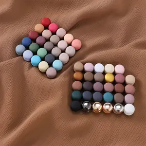 Wholesale Hijab Magnets No-snage Pins Brooches For Women Scarf Muslim Shawl Accessories Hijab Magnets