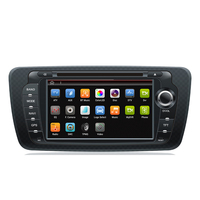 Autoradio Android Lecteur DVD de voiture pour Seat Leon Ibiza 2008-2013 7 pouces PX6 4G+64G DSP AHD Audio de voiture OBD2