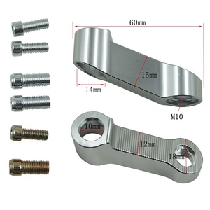 Accessoires <span class=keywords><strong>de</strong></span> modification <span class=keywords><strong>de</strong></span> <span class=keywords><strong>moto</strong></span>, support <span class=keywords><strong>de</strong></span> rétroviseur, extension <span class=keywords><strong>de</strong></span> réflecteur, support universel en alliage d'aluminium - Product Image 4