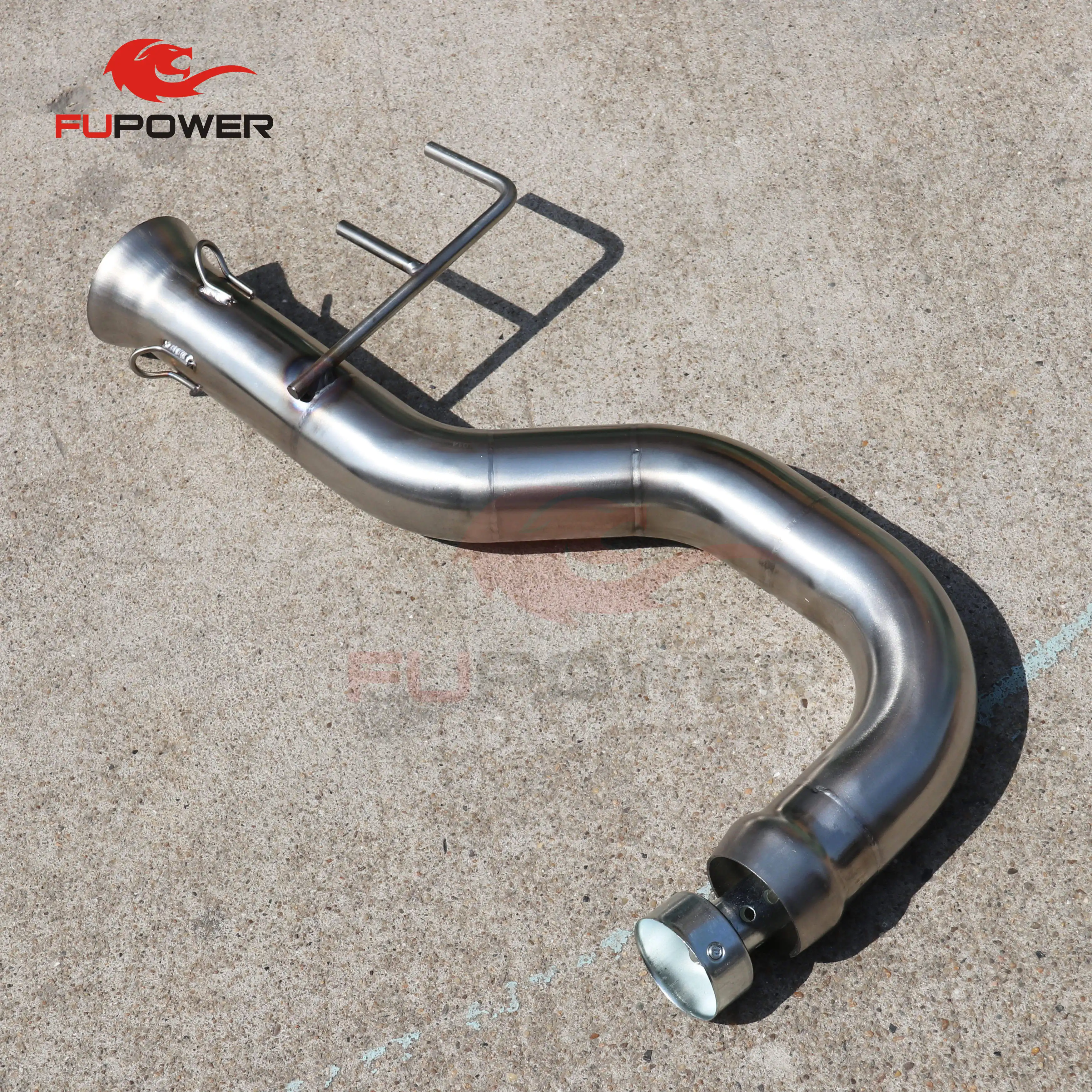 For Can Am Spyder F3 Limited Roadster Motorcycle Exhaust Muffler Mid Link Pipe