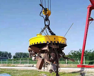 Electroimán Circular para Chatarra de Acero, Elevador Electromagnético para Grúa/Excavadora/Montacargas - Product Image 6