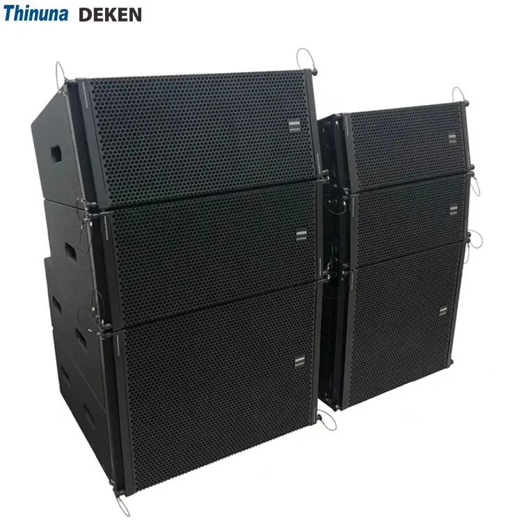 DEKEN SHOW L210 professioneller Lautsprecher-Audio-System Dual 10 Zoll 3 Einheit 2 Weg Umkehrung Passivzeilenmatrix Lautsprecher