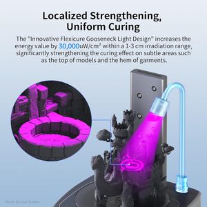 Station Anycubic Wash And Cure 3 2-en-1 avec éclairage flexible pour impression 3D en résine - Product Image 2