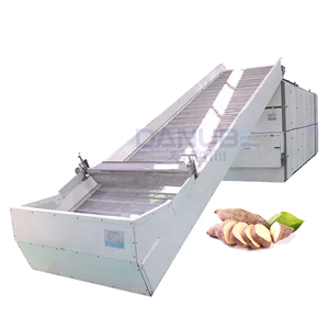 Secadora industrial de yuca con control inteligente de temperatura, máquina de secado de rodajas de yuca de gran capacidad - Product Image 1
