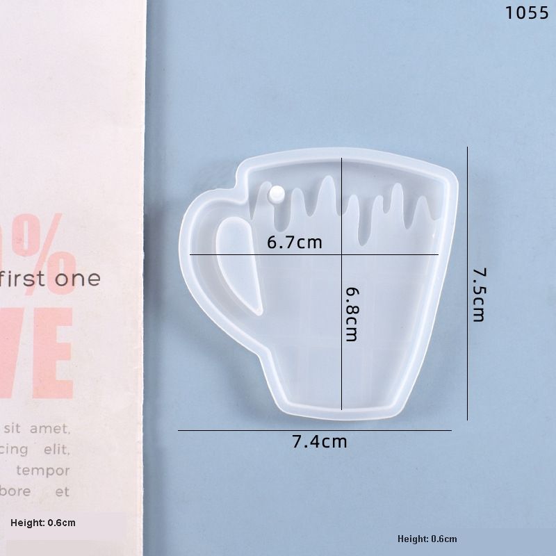 Moule d'ornement de tasse d'eau glacée 01
