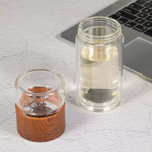 Infuseur à thé bouteilles d'eau bouteille à thé en verre bouteille d'eau en verre avec infuseur à thé - Product Image 5