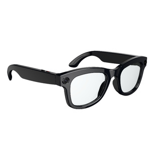 Lunettes de soleil intelligentes AI, monture en plastique noir et métal, verres TAC UV400, assistant IA, fonction d'appel téléphonique, pour hommes - Product Image 3
