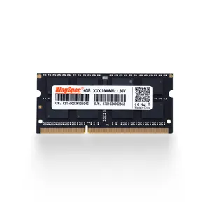 KingSpec高品質メモリDDR3 4GBノートブック1333MHz/1600MHz