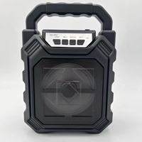 Altavoz Bluetooth Portátil de 4 Pulgadas, Altavoz Inalámbrico para Exteriores, Centro de Música con Supergraves, Compatible con Tarjeta TF, Aux, USB
