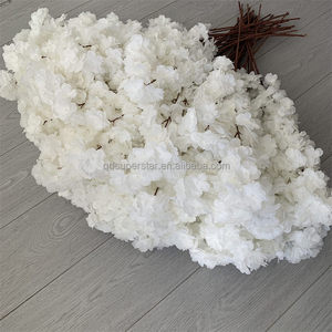 Đám Cưới B-337 Vòm Trang Trí Kem Trắng Sakura Đầy Đủ Hoa Anh Đào Hoa Cây Chi Nhánh Trắng Nhân Tạo Hoa Anh Đào - Product Image 4