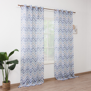 Vente <span class=keywords><strong>en</strong></span> gros de papier <span class=keywords><strong>organza</strong></span> géométrique au design coloré, impression numérique, rideaux <span class=keywords><strong>en</strong></span> tulle transparent, cantonnières pour le salon disponibles - Product Image 2