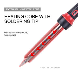 <span class=keywords><strong>Fer</strong></span> à <span class=keywords><strong>souder</strong></span> professionnel tactile 100W 220V avec grande puissance, chauffage rapide, voyant lumineux et fonction de réparation de circuits imprimés - Product Image 2