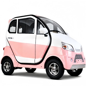 Voiture électrique 4 places, roues de 12 pouces, pneus certifiés DO, batterie incluse, climatisation manuelle, direction électrique - Product Image 1