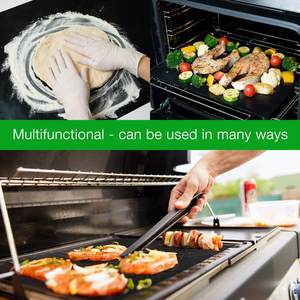 Tapete de Cozinha Reutilizável Antiaderente PTFE Resistente ao Calor para Churrasqueira e Forno - Product Image 5