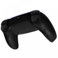 Coques de remplacement pour manettes de jeu, en caoutchouc noir personnalisé, coque arrière pour manette Dualsense PS5, coque inférieure