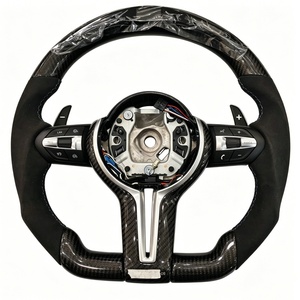 Volant en fibre de carbone LED amélioré pour <span class=keywords><strong>BMW</strong></span> F10 F21 F22 F34 428i F36 <span class=keywords><strong>M135i</strong></span> <span class=keywords><strong>E82</strong></span> E92 135i 320i - Product Image 2