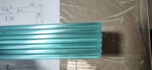 Đồ nội thất phổ biến kệ kính cường lực hình dạng tùy chỉnh kính cường lực phân vùng tủ lạnh - Product Image 4