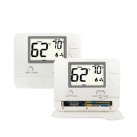 Thermostat numérique DC HVAC 24V pour climatisation, chauffage et refroidissement, câblage domestique, vente directe d'usine