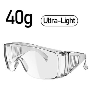 보호 안전 안경 눈 보호 경화 라이트 충격 방지 안전 고글 UV 완전 밀폐형 김서림 방지 안경 - Product Image 6