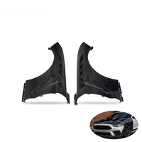 Ailes latérales ventilées en fibre de carbone style GTD pour Ford Mustang S550 EcoBoost GT 2018 à 2023 – Panneaux de carrosserie tuning en gros