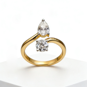 <b>CUSTOM</b> SILVER 10K/14K/18 SOLID GOLD CLASSIC Lab-Grown CVD IGI VVS-VS Oval Cut ENGAGEMENT PARTY FASHION CLUSTER <b>RING</b> - Product Image 2