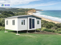 Casa Contenedor Expandible de 20 pies con Techo a Dos Aguas, Ecológica, Construcción Sostenible, Energía Solar Opcional