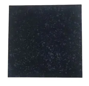 Angranite siyah granit karo 600x600mm 24x24 kaymaz sırlı cilalı porselen döşeme fayans