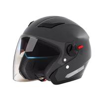 Vente en gros personnalisé toutes saisons cyclisme demi-visage casques hommes femmes scooter électrique moto équipement de sécurité ABS PC visière