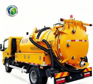 Camion d'aspiration des eaux usées 6x4 de 14 000 litres (14 tonnes) - Anti-adhérent pour les égouts des fermes d'élevage - Product Image 6