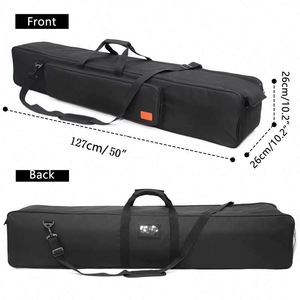 Sac de transport pour trépied photo, grande capacité, en polyester 1680D, imperméable, avec poignée et bandoulière, échantillon gratuit - Product Image 2