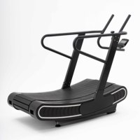 AOYUFIT Nouveau Tapis de Course Incurvé Auto-générant de Qualité Supérieure pour la Gym et le Fitness avec Éclairage LED Intégré