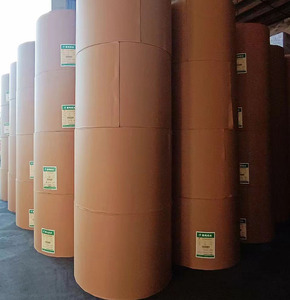 Tốt Nhất Bán 22 gam/mét Trắng Không Tráng Woodfree Trái Phiếu Giấy 750Mm Chiều Rộng Cuộn Chống-Curl Cho In Offset Và Quà Tặng Gói - Product Image 1