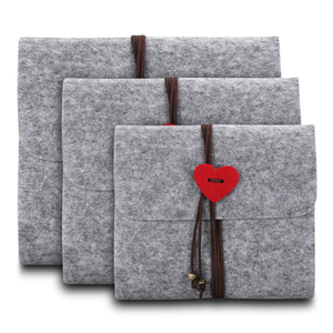 ที่คลุมโน้ตบุ๊กแบบหุ้มด้วยสักหลาดสำหรับใช้ในโรงเรียนหรือสำนักงาน - Product Image 1