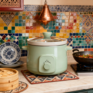 Pentola a cottura lenta programmabile da <span class=keywords><strong>3</strong></span> litri con funzioni di cottura rapida, cottura lenta e mantenimento del calore, perfetta per cucine piccole - Product Image 4