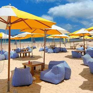 Parasol <span class=keywords><strong>de</strong></span> plage pour mobilier d'extérieur, idéal pour cour, terrasse, <span class=keywords><strong>bar</strong></span>, stand ou kiosque. - Product Image 3